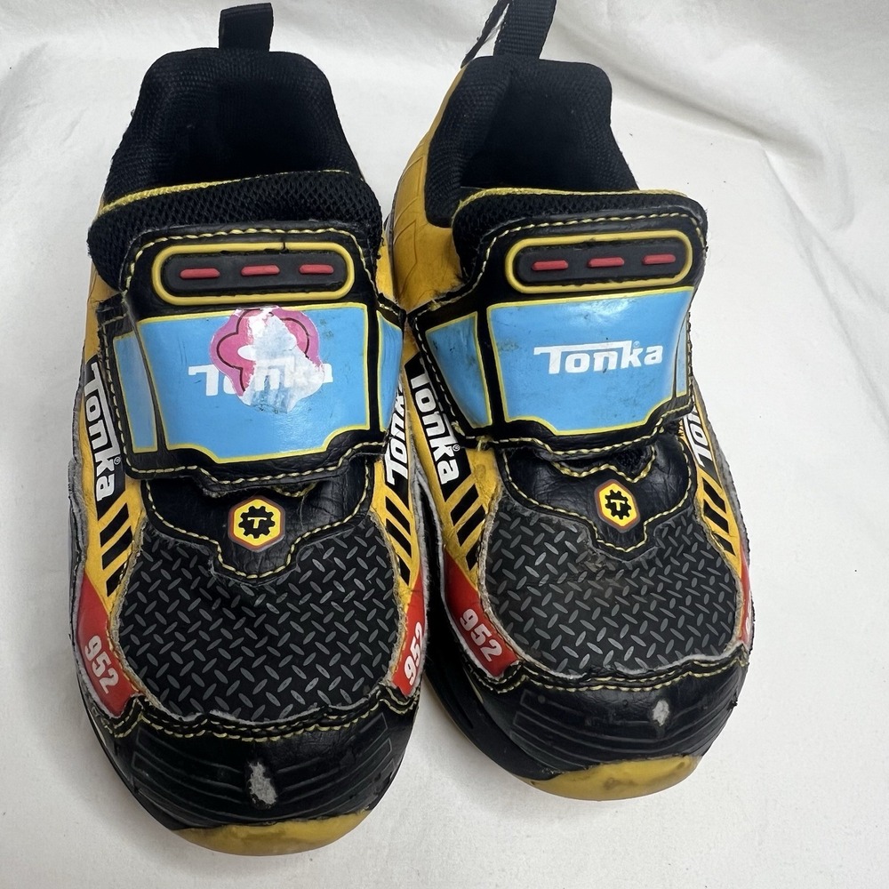 Tonka Construction Truck kids Sneakers‎ Size 10